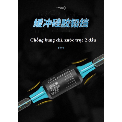 Vỉ Set trục săn hàng câu cá, câu đơn, câu đài, Phụ kiện AoHu chính hãng