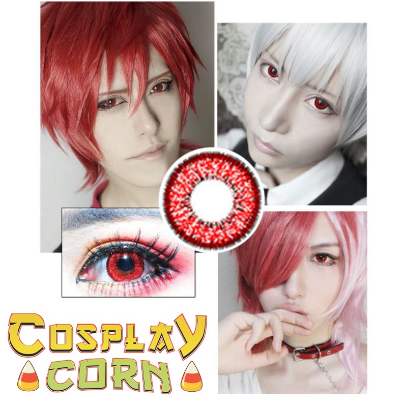 Kính áp tròng cosplay Z wei lens - nhiều màu sắc đủ độ cận 0-8