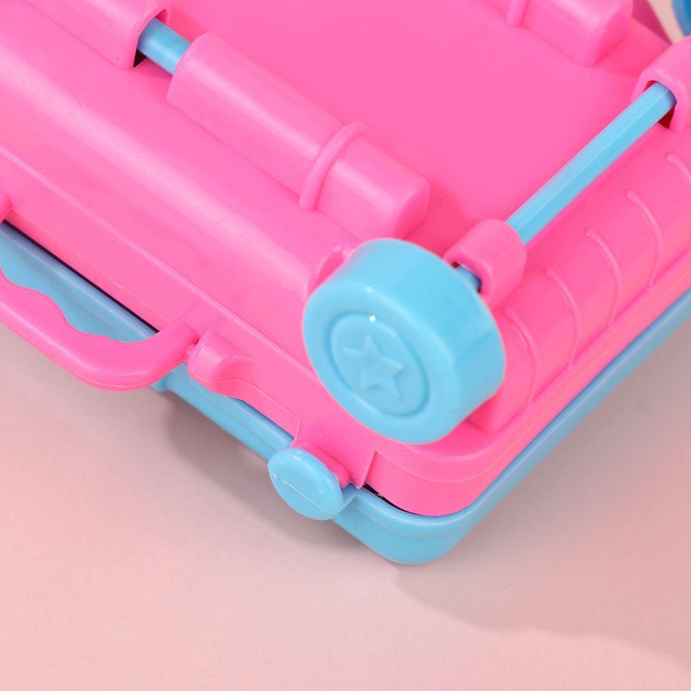 Va Li Du Lịch 3D Bằng Nhựa Cho Nhà Búp Bê LAYOR1