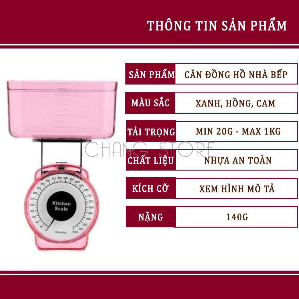 Cân Đồng Hồ Mini Nhà Bếp Nhật