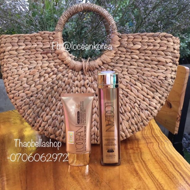 Combo Kem Lót Chống Nắng Locean  + Kem lót nền Collagen SPF10