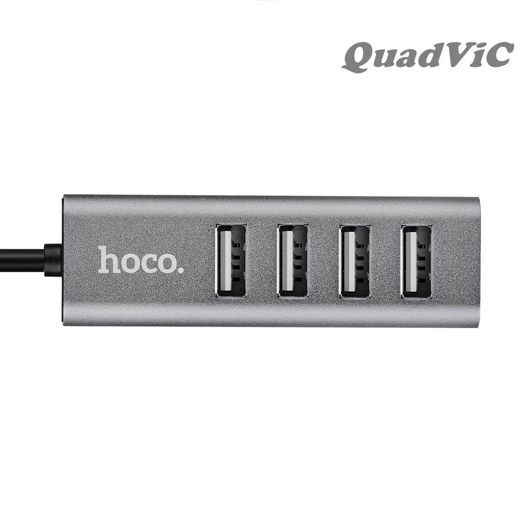 Hub bộ chuyển đổi 4 cổng USB - A Hoco HB1 từ máy tính - Hàng chính hãng BH 1 Tháng QUADVIC.COM N00101