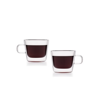 Bộ 2 tách trà thủy tinh Samaglas 2 lớp F010/2 180mL
