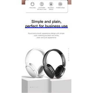 Tai nghe bluetooth trùm đầu baseus Encok D02 Pro
