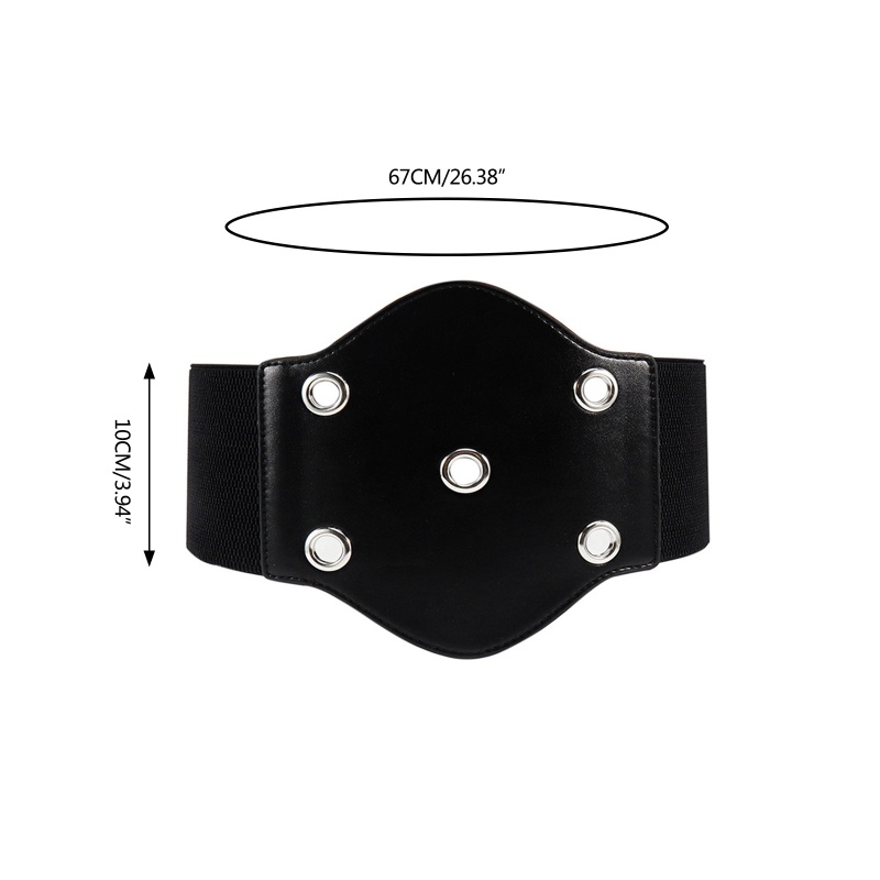 Đai Nịt Bụng Co Giãn Phong Cách Gothic Thời Trang Cho Nữ