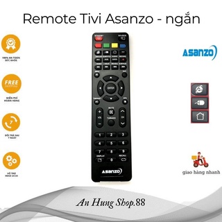 Điểu Khiển Tivi Asanzo- Remote asanzo ngắn