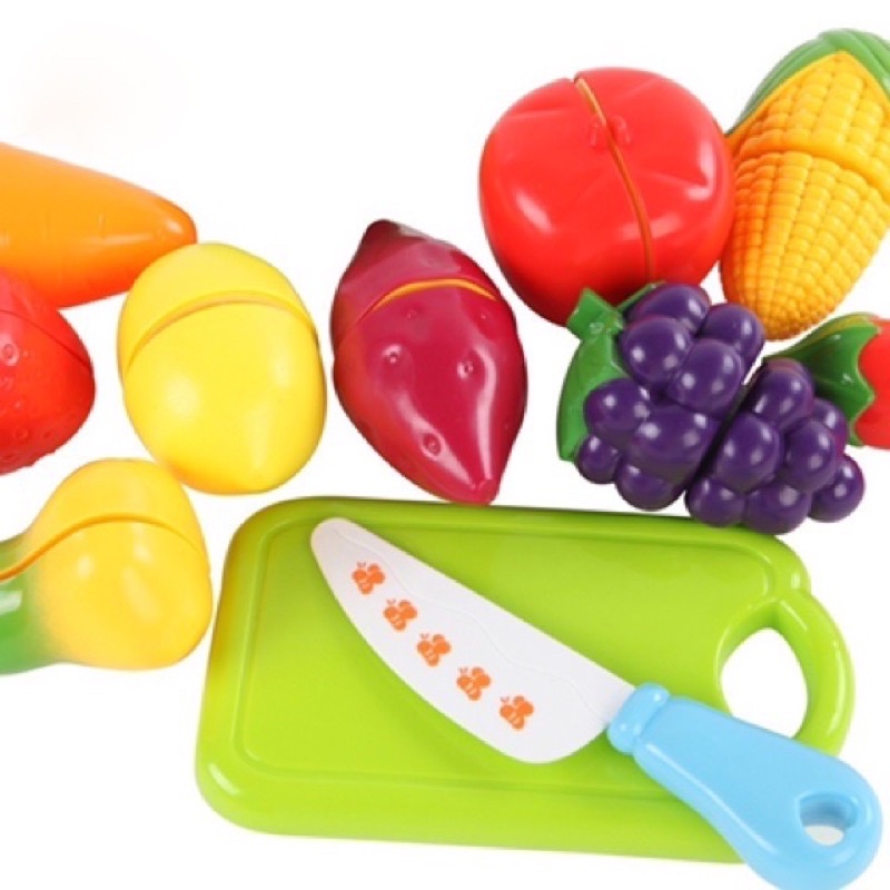 Đồ chơi cắt hoa quả MUSHROOM kèm mâm cho bé