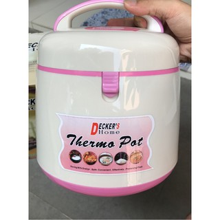 Nồi ủ chính hãng nhật bản - nồi ủ đa năng decker’s home 2.5 lít