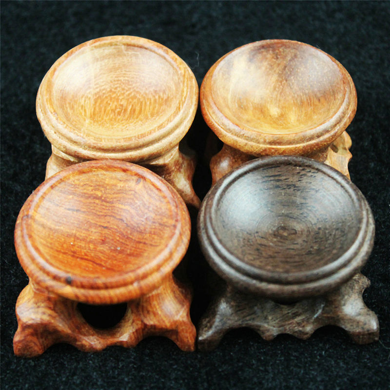 Đế Gỗ Trưng Bày Quả Cầu Pha Lê Đường Kính 3cm