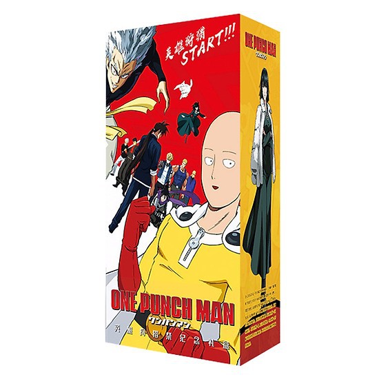 (150) Hộp quà tặng anime One punch man cú đấm hủy diệt chữ nhật đứng bình nước ảnh dán One-Punch man