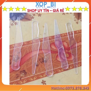 Bịch 100 dao cắt bánh sinh nhật cỡ trung - phụ kiện sinh nhật
