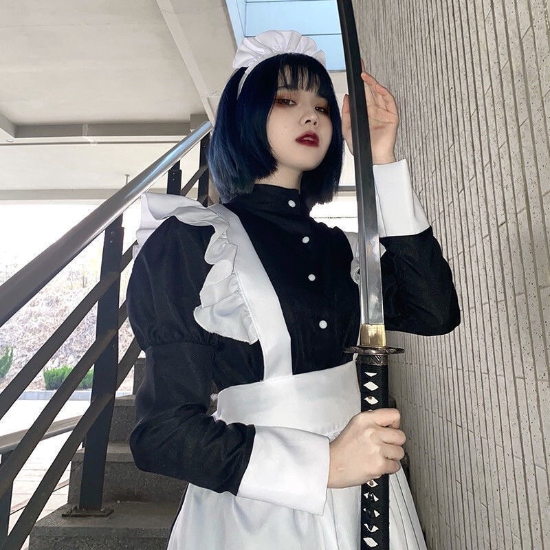 Maid dài cosplay dành cho nam nữ | WebRaoVat - webraovat.net.vn