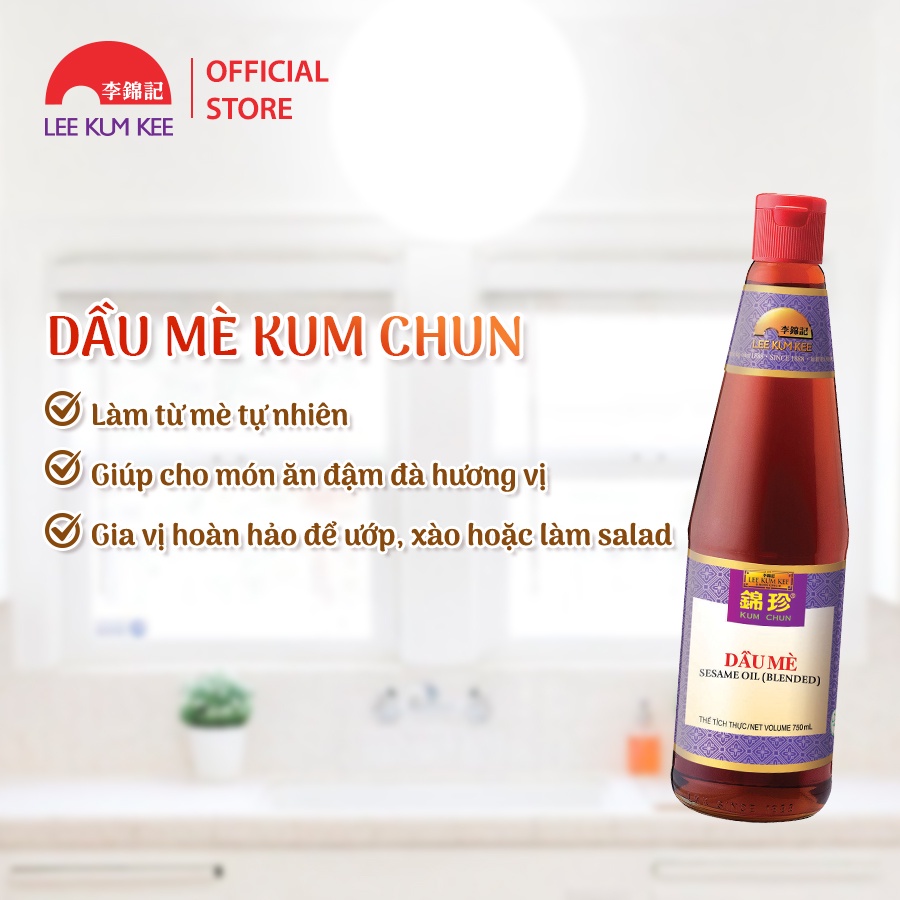 Dầu mè Kum Chun Lee Kum Kee 750ml