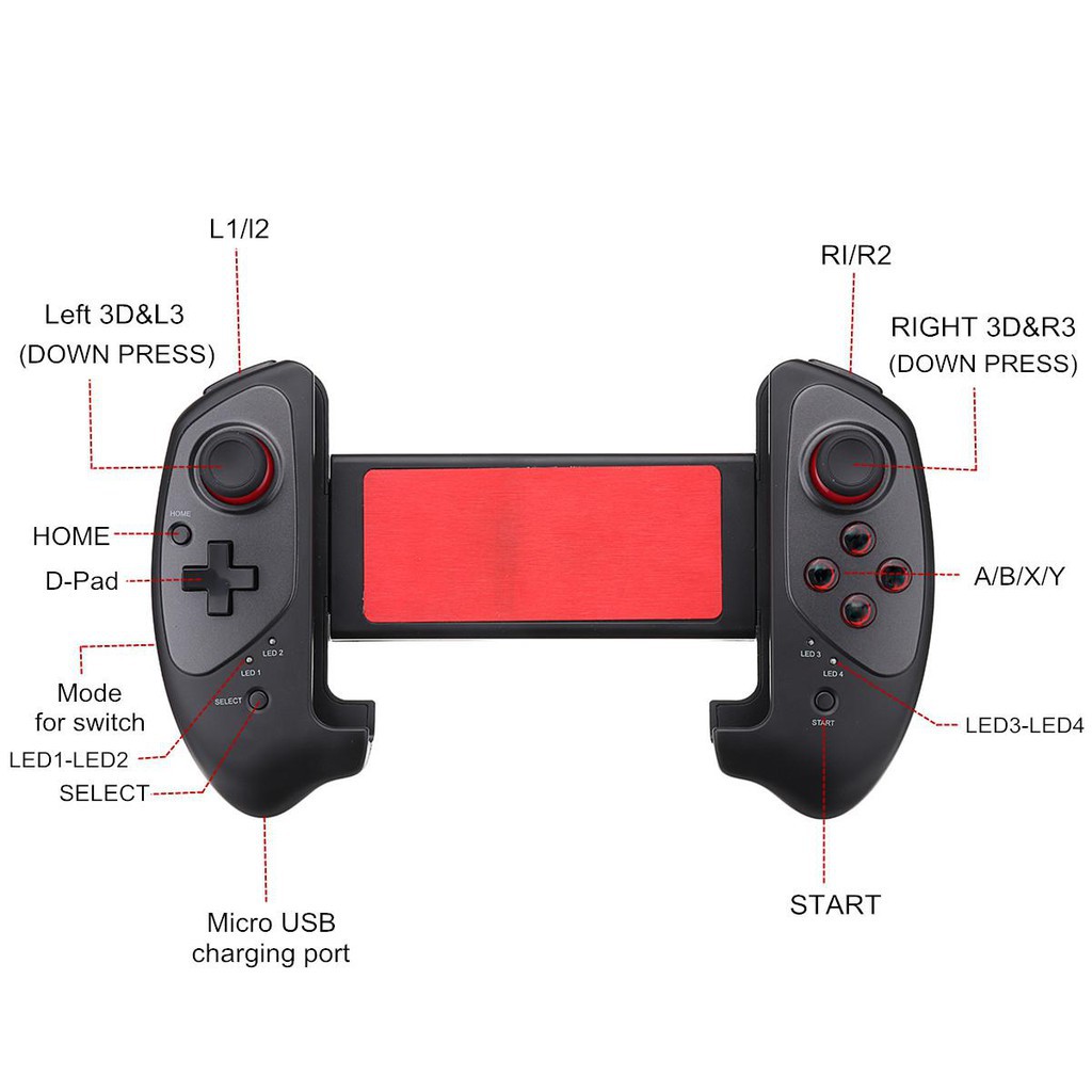 Tay cầm chơi Game Bluetooth IPEGA 9083s cho điện thoại Android / iOS Xgamingstore -DC2951