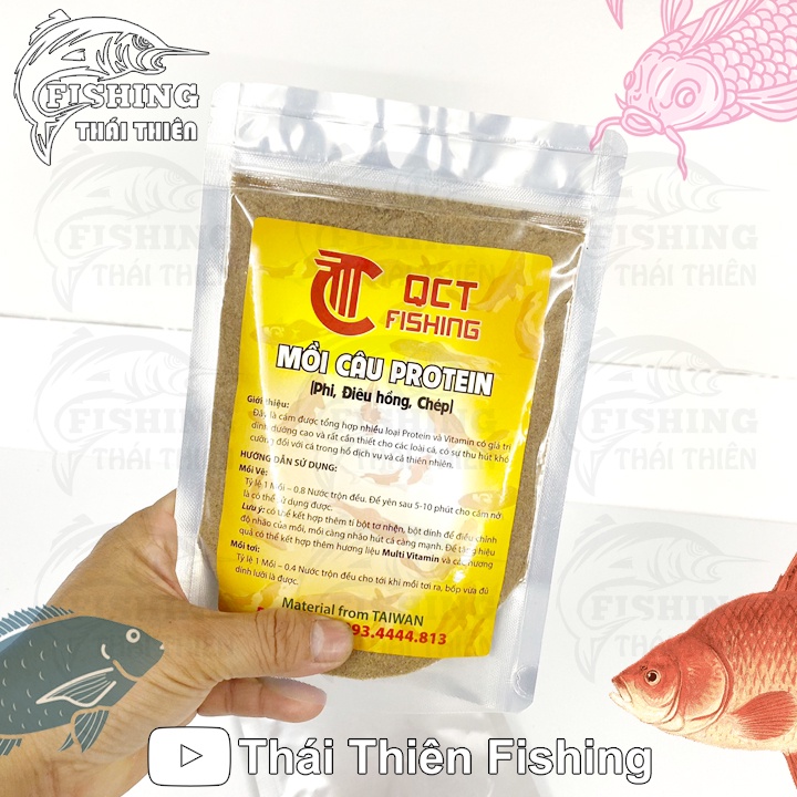 Mồi Câu Cá Protein, Chuyên Chép, Rô Phi, Điêu Hồng