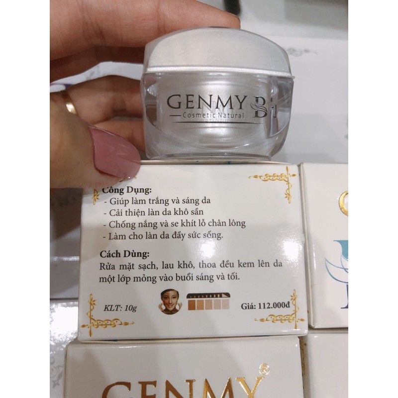 Kem genmy 10g B1,2,3,4 (Đã bán 160)