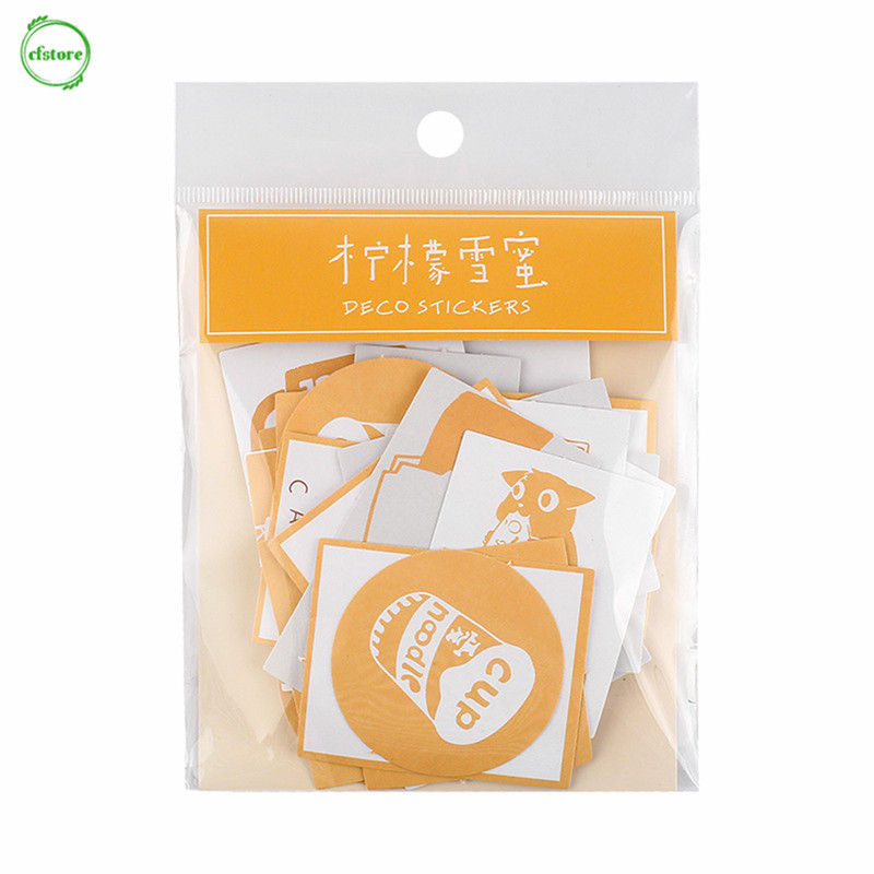 Set 60 Tấm Hình Dán Dùng Để Trang Trí Tập Vở