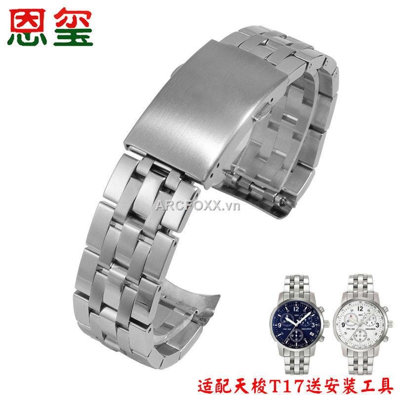 TISSOT Dây đeo đồng hồ bằng thép 1853 PRC200 T17 T461 T055 T014 19mm