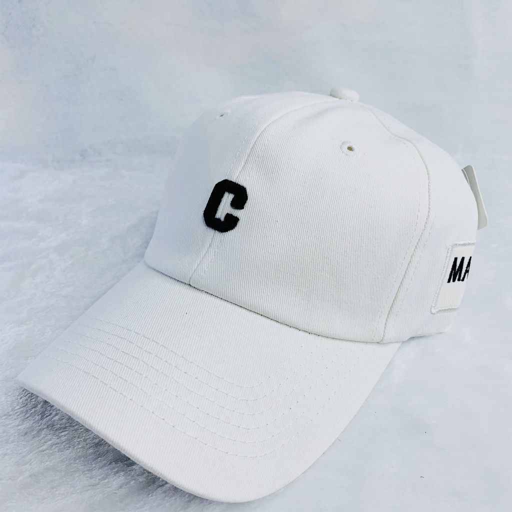 Mũ lưỡi trai nam thời trang chữ C thêu cạnh - MLT0003