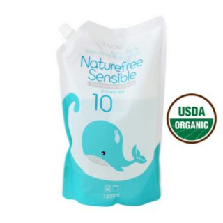 Nước giặt đồ sơ sinh hữu cơ k-mom 1300ml
