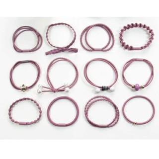 Sét 12 dây buộc tóc Hàn Quốc
