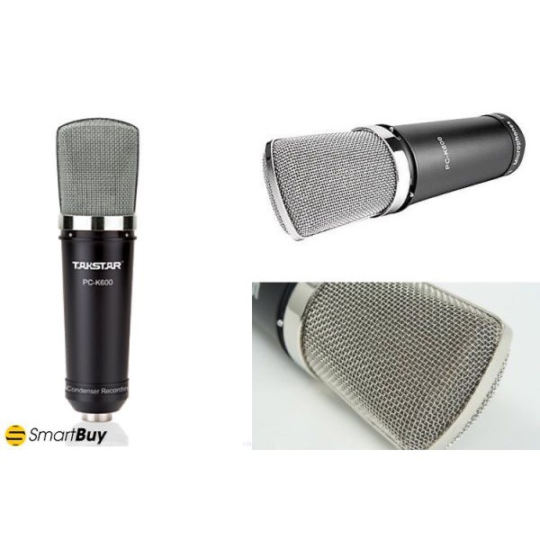 Mic Thu Âm Takstar PC K600 Hàng Loại 1 . Chuyên Dùng Hát Livestream , Thu Âm Với Chế Độ Lọc Tạp Âm Cực Tốt