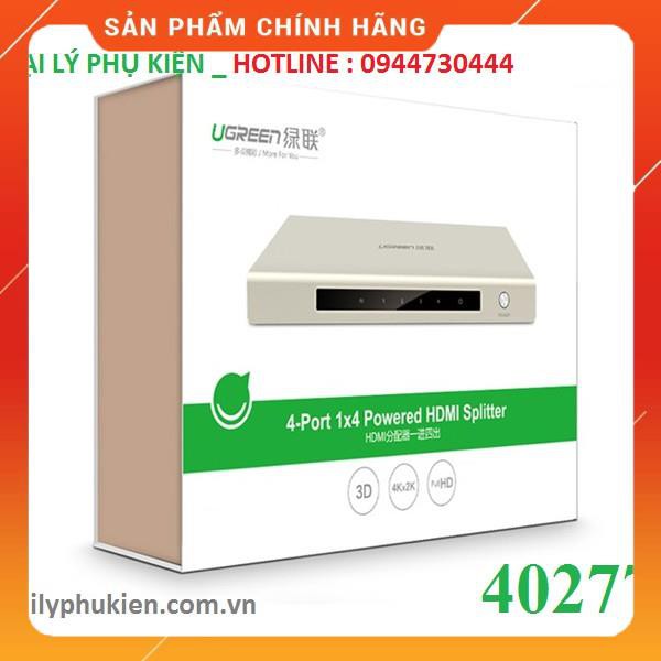 Bộ chia HDMI 1 ra 4 hỗ trợ 4Kx2K Ugreen 40277 dailyphukien