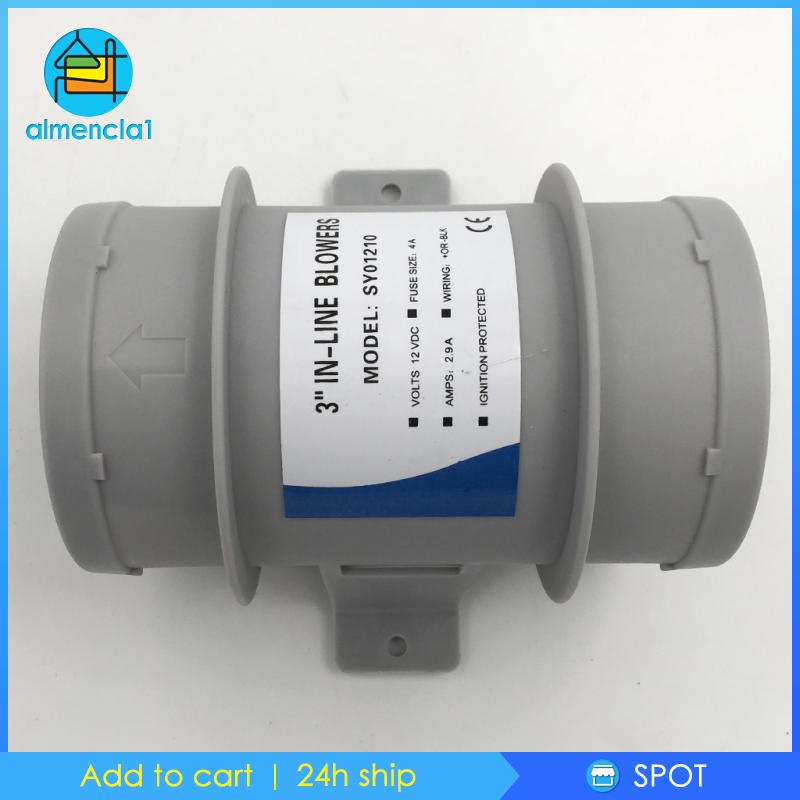 Máy thổi gió màu trắng 3" 12V
 | BigBuy360 - bigbuy360.vn