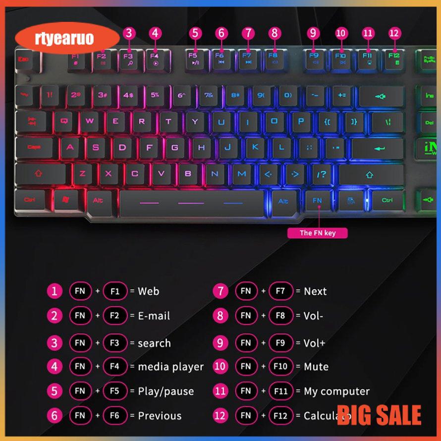 Bàn Phím Cơ Gaming Ak-600 104 Phím Rgb Chất Lượng Cao