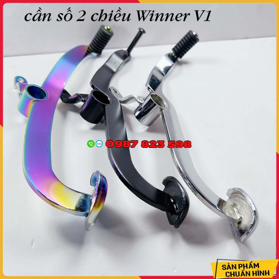 ★ Cần Số 2 Chiều Winner V1 - Cần Số Winner 150 ( inox, xi titan, đen tĩnh điện) ★