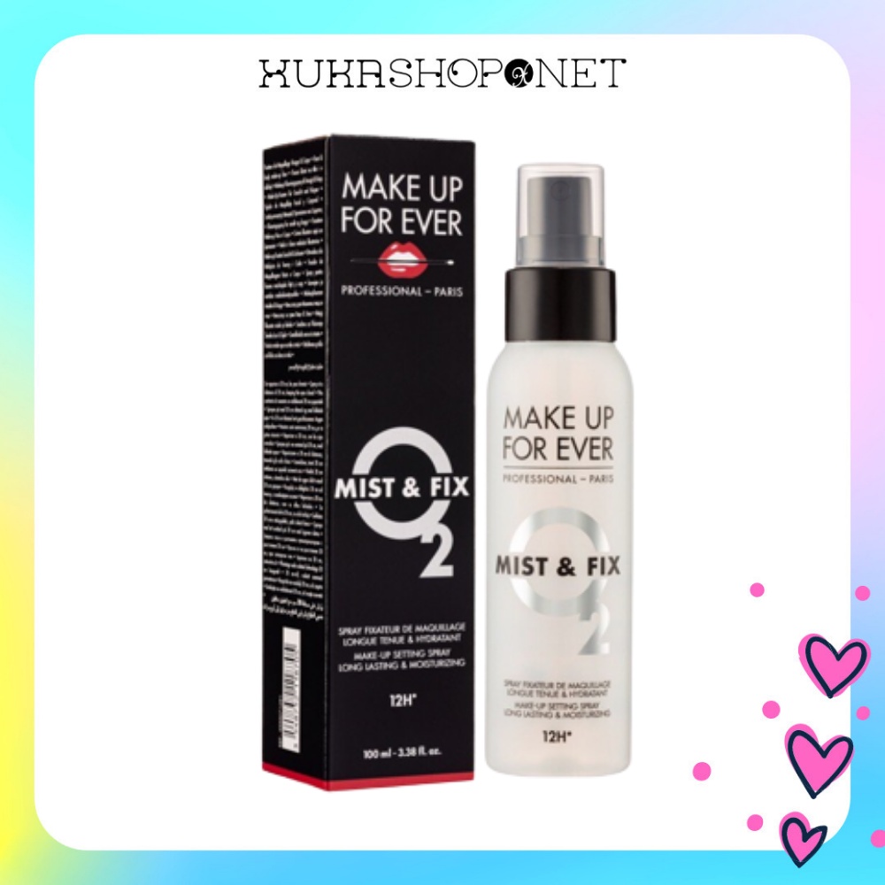 Xịt khóa nền giữ lớp trang điểm Make Up For Ever Mist & Fix Setting Spray 125ml