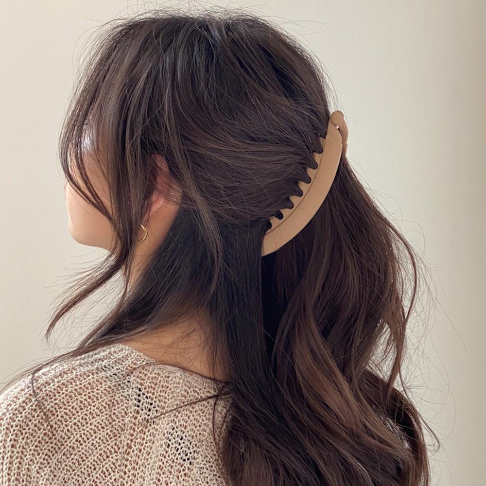 Kẹp Tóc Đuôi Ngựa Màu Trơn Thời Trang WMES15H