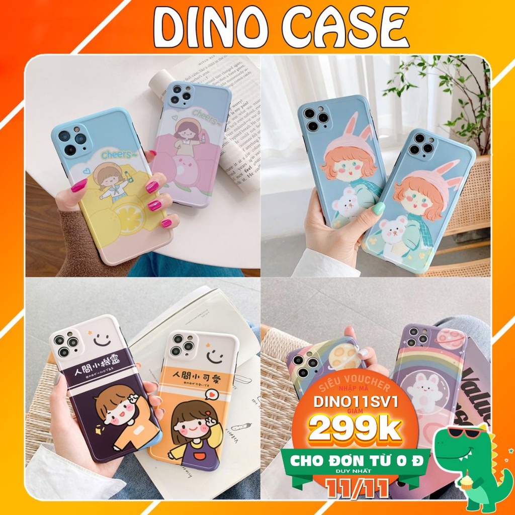Ốp lưng iphone IMD 2 6/6plus/6s/6s plus/6/7plus/8plus/x/xs/xsmax/11/11pro/11 promax DT06- Dino Case