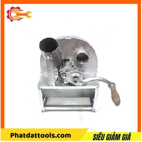 Máy thái hành,tỏi,củ quả quay tay