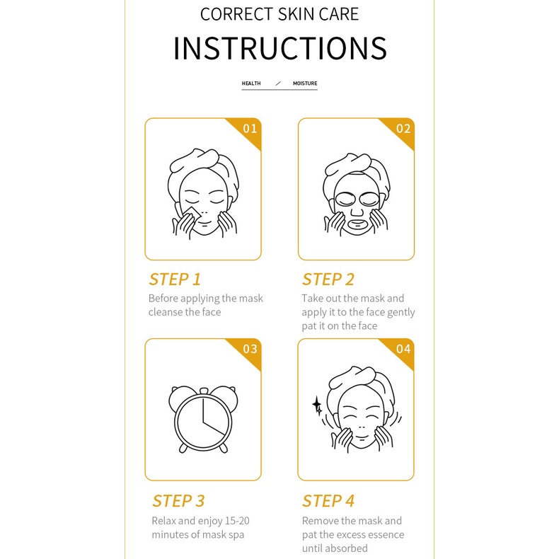 Mặt Nạ Trắng Da Bioaqua Với Cám Gạo Thu Nhỏ Lỗ Chân Lông Dưỡng Ẩm Luxuka MNB02