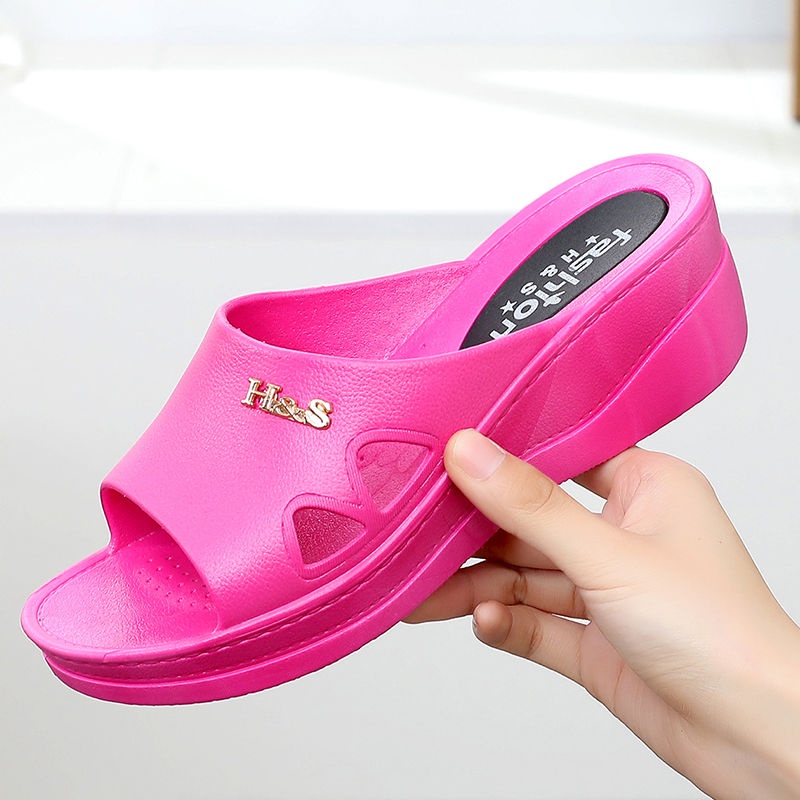 Dép đi trong nhà Đế Dày Chống Trượt Thời Trang Mùa Hè Dành Cho Nữ