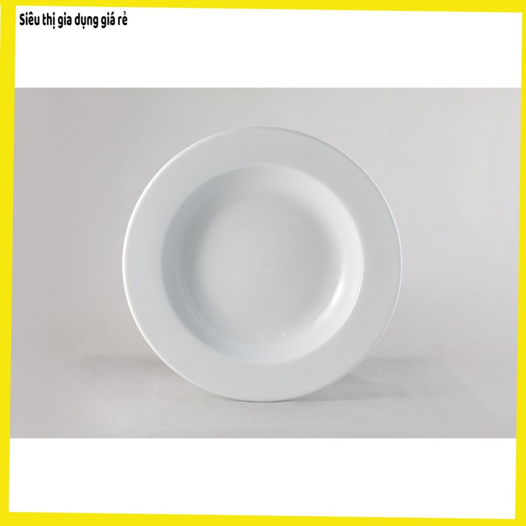 [SIÊU SALE] Đĩa sứ trắng bát tràng(đĩa cạn)