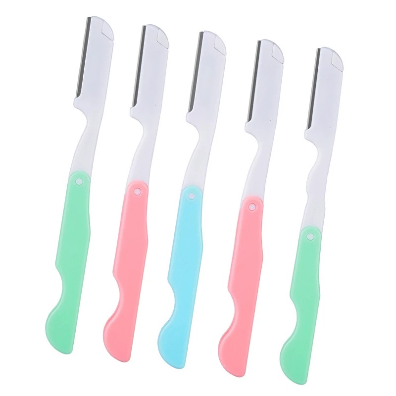 1 Dao Cạo Chân Mày Có Thể Gấp Gọn Màu Sắc Ngẫu Nhiên