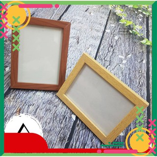 Khung ảnh B6 (13x18) giả vân gỗ ĐỂ BÀN