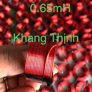 Cuộn cảm dành cho treble 0.63mh (dây đồng loại tốt)