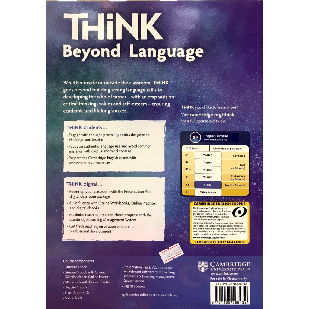 Sách - Think Workbook with Online Practice Level 1