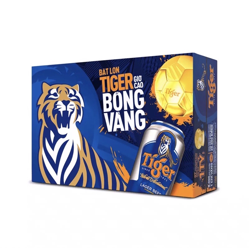 Thùng bia Tiger 24 lon 330ml Hsd 9/2022 update liên tục