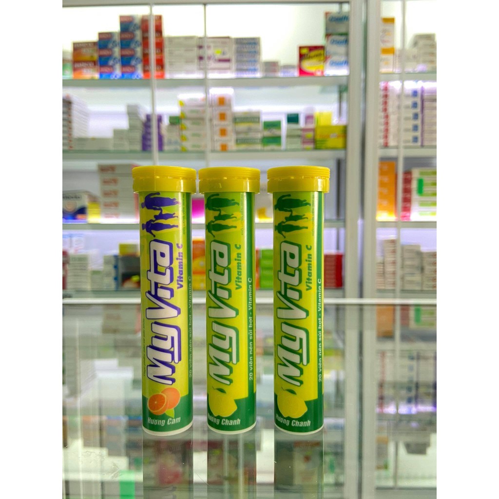 Viên Sủi Myvita Vitamin C (Vị CAM) 20 Viên - Bổ Sung Vitamin C - cvspharmacy | BigBuy360 - bigbuy360.vn