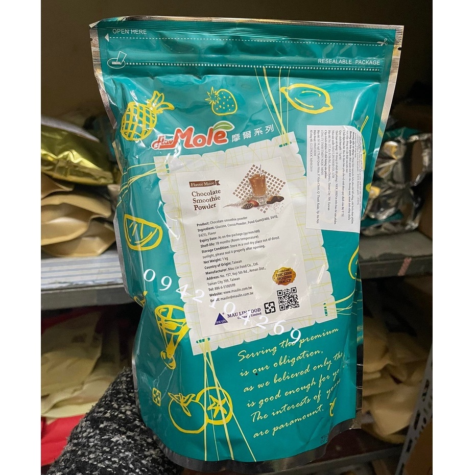 Bột sôcôla / Bột socola Mole gói 1kg