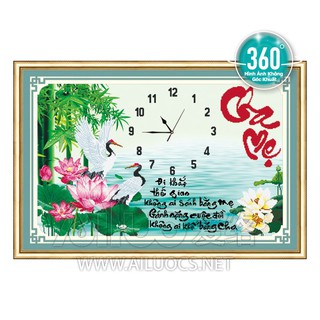 Tranh đính đá đh cha mẹ 77336