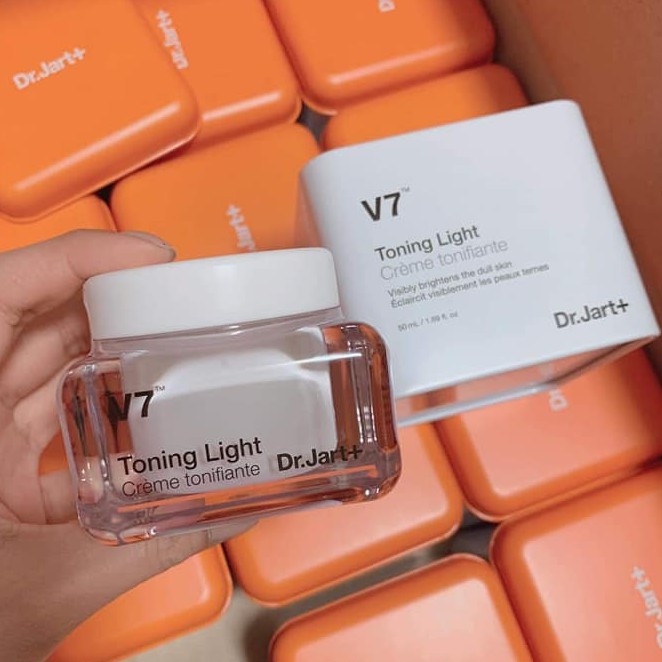 [Trợ Giá] Kem V7 Toning Light Dr.Jart chính hãng Hàn Quốc hộp vuông 50ml