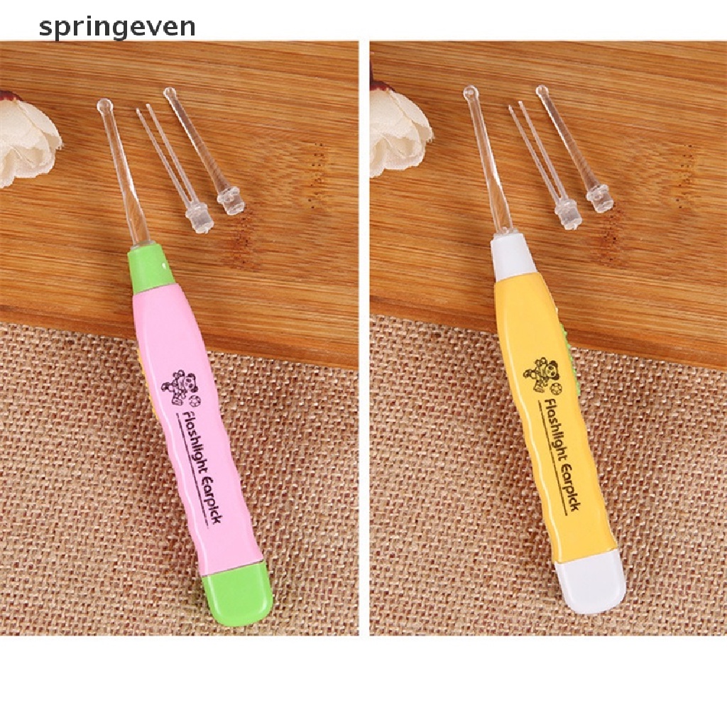 Bộ Dụng Cụ Lấy Ráy Tai Có Đèn LED