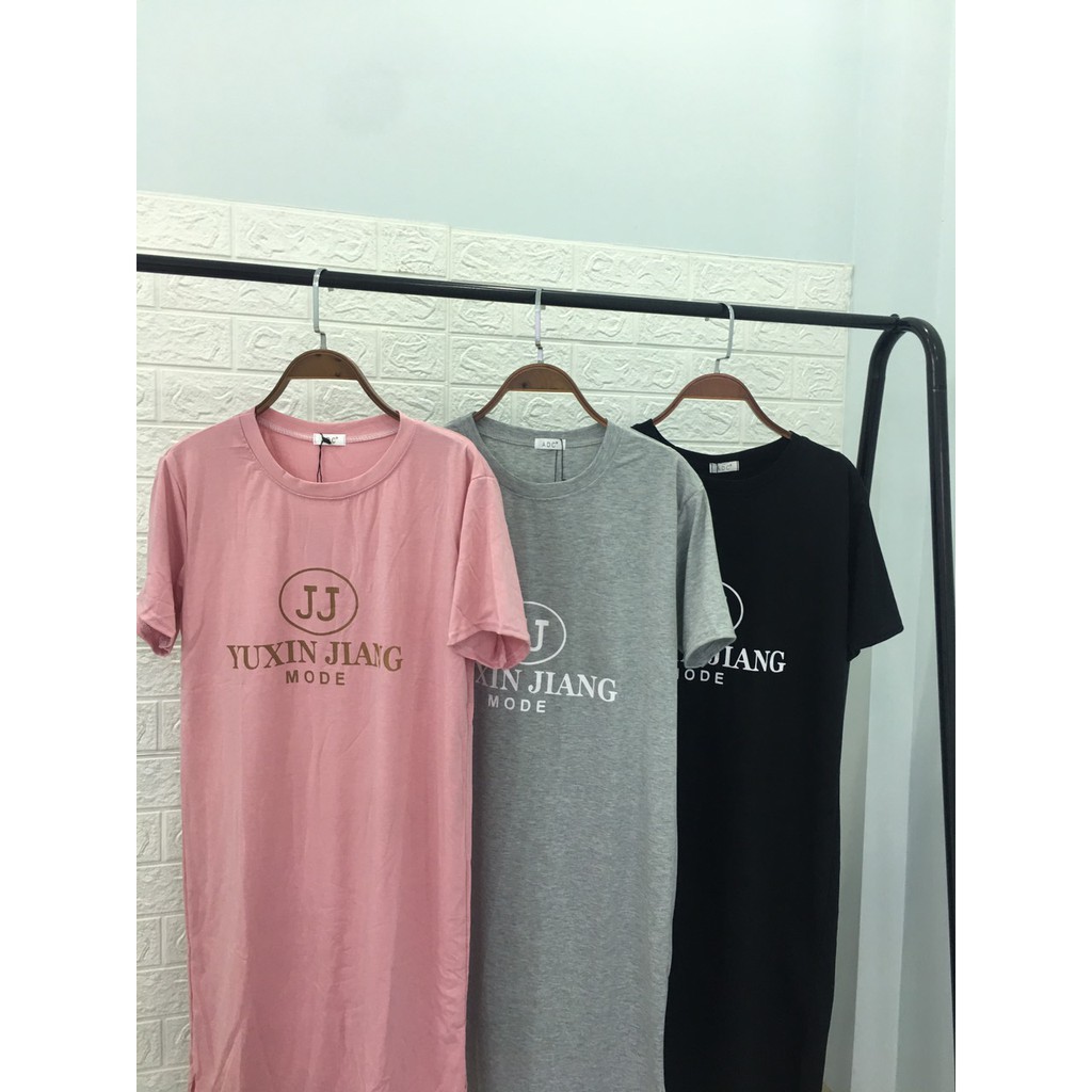 váy suông in chữ jj chất cotton đẹp | BigBuy360 - bigbuy360.vn