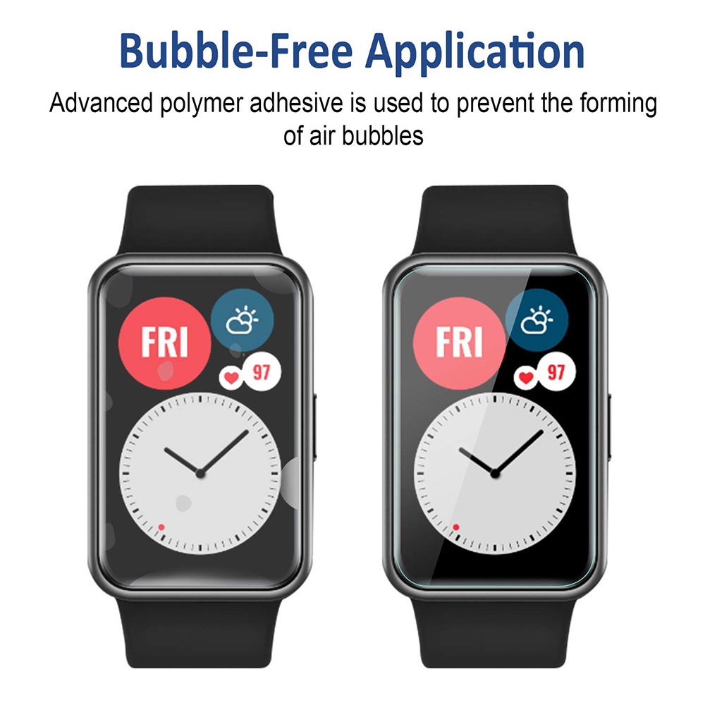 1 Miếng Dán Hydrogel Mềm Trong Suốt Bảo Vệ Màn Hình Đồng Hồ Thông Minh Huawei Watch Fit / Honor Watch ES