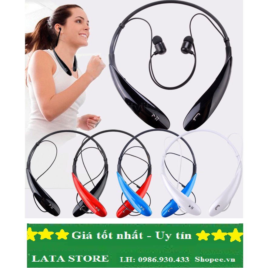 ( Nhập mã LATA10K Giảm thêm 10k ) Tai nghe bluetooth LG HBS800 nghe cực hay